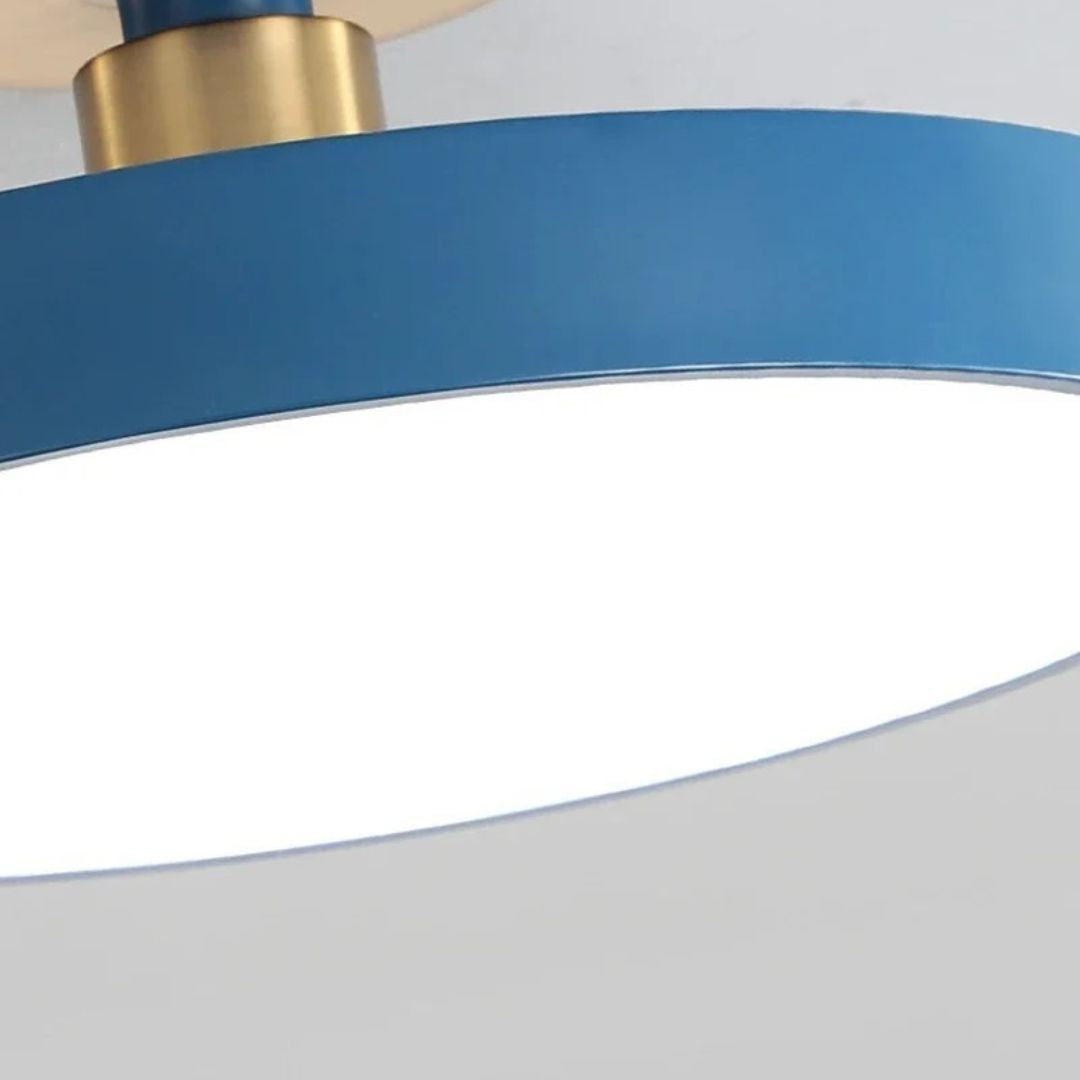 Plafón LED Redondo de Superficie Modelo Nórdico - Iluminación Moderna y Eficiente