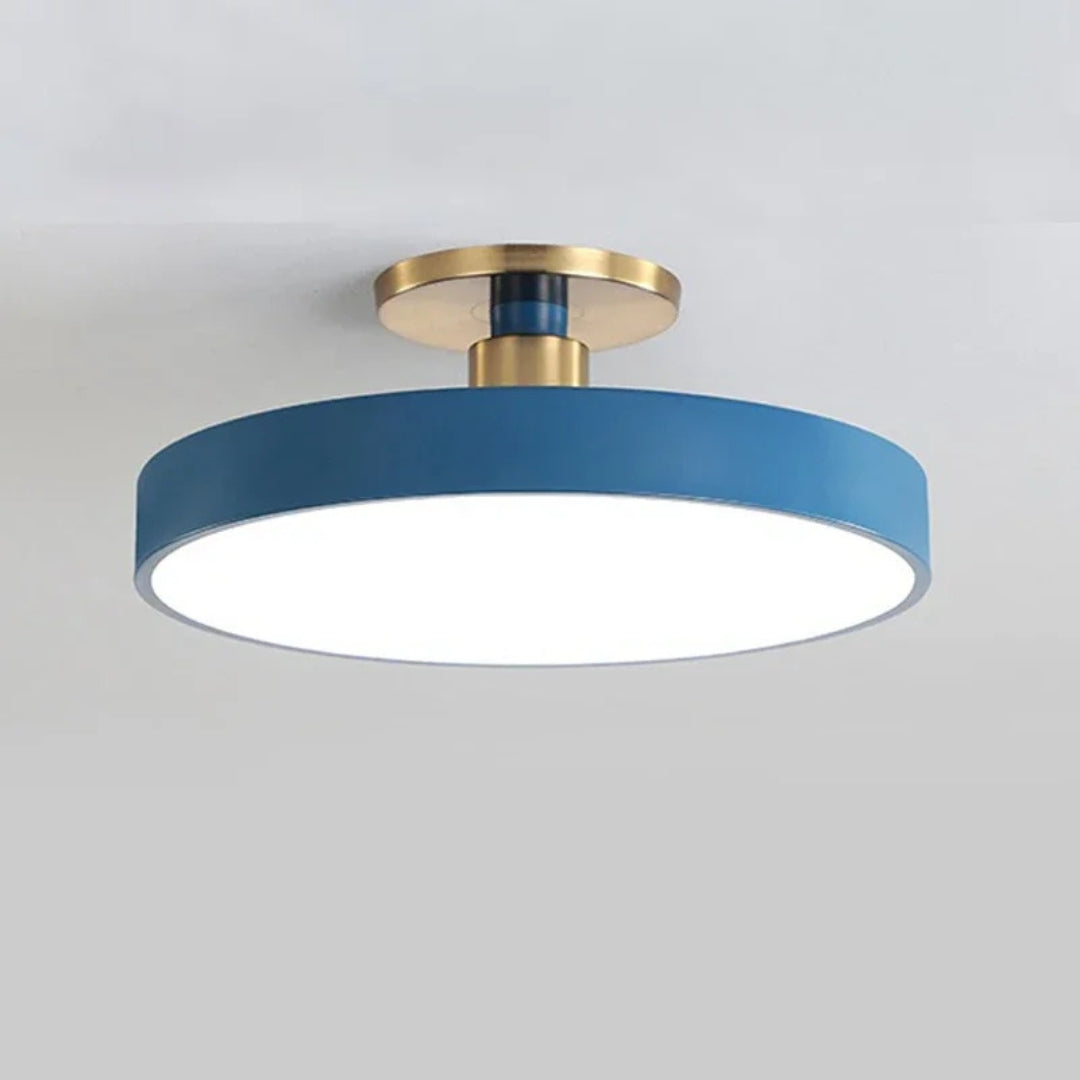 Plafón LED Redondo de Superficie Modelo Nórdico - Iluminación Moderna y Eficiente