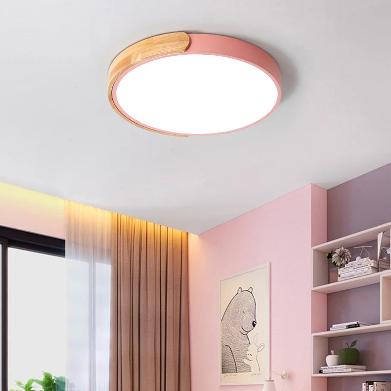 Plafon LED de Sobrepor - Luminária de Teto Moderna e Elegante