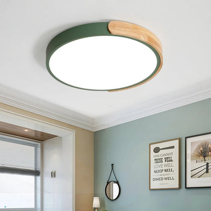 Plafon LED de Sobrepor - Luminária de Teto Moderna e Elegante