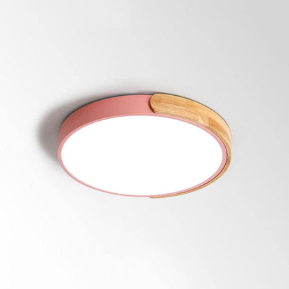 Plafon LED de Sobrepor - Luminária de Teto Moderna e Elegante