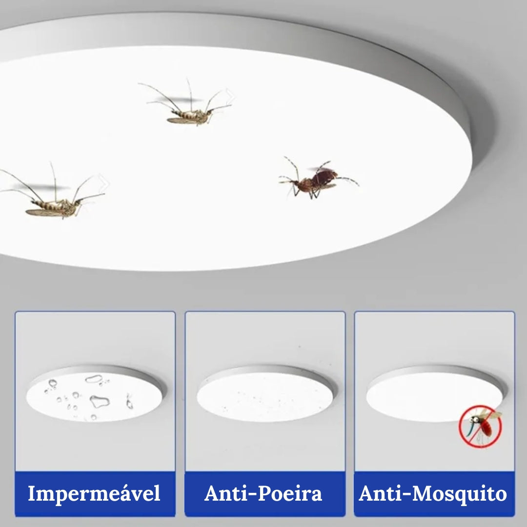 Plafón Redondo LED para Montaje en Superficie y Empotrado Orion
