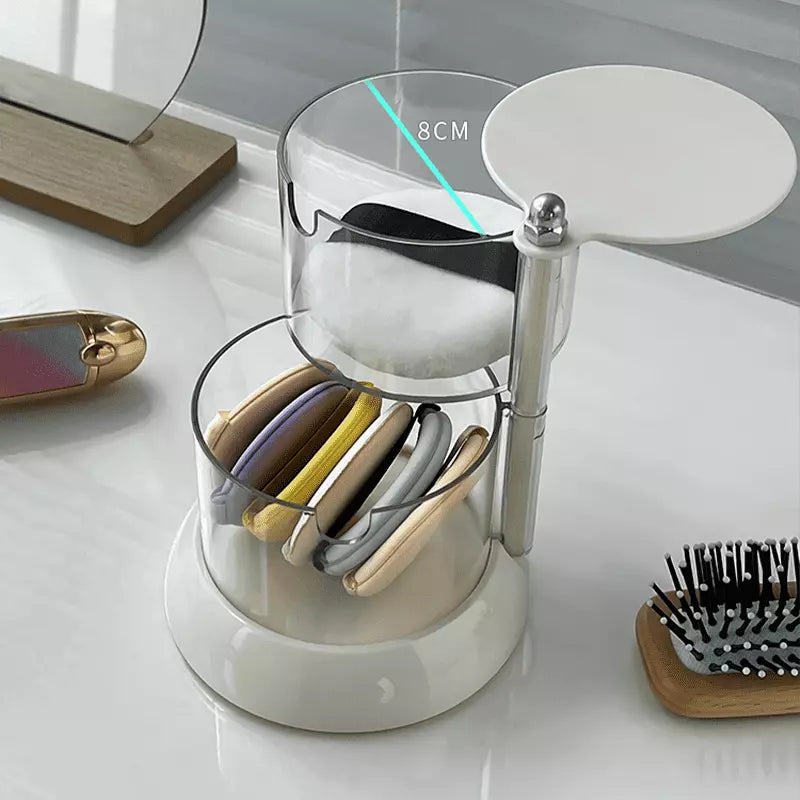 Porta Esponja de Maquiagem Organizadora para Cosméticos