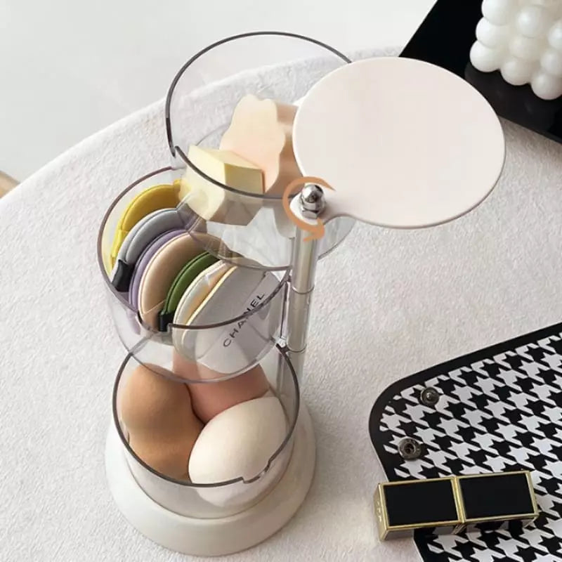 Porta Esponja de Maquiagem Organizadora para Cosméticos