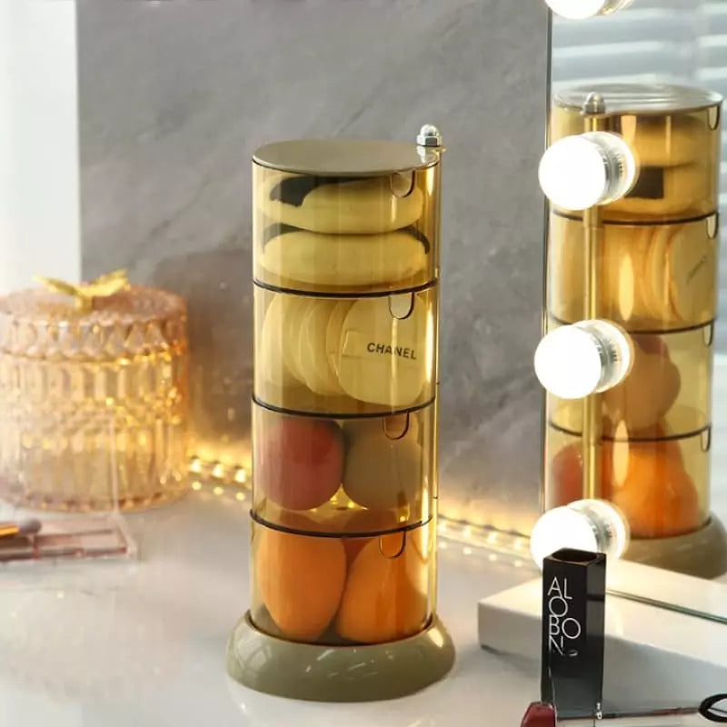 Porta Esponja de Maquiagem Organizadora para Cosméticos