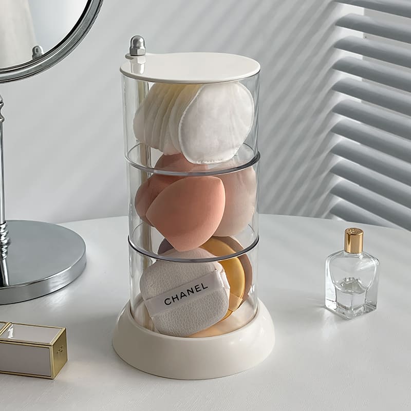 Porta Esponja de Maquiagem Organizadora para Cosméticos