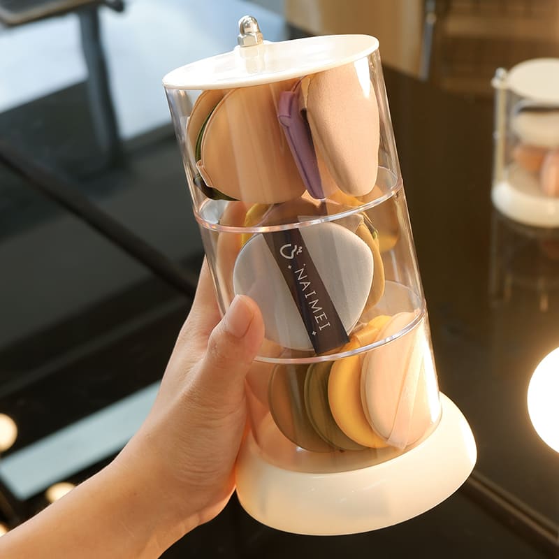 Porta Esponja de Maquiagem Organizadora para Cosméticos