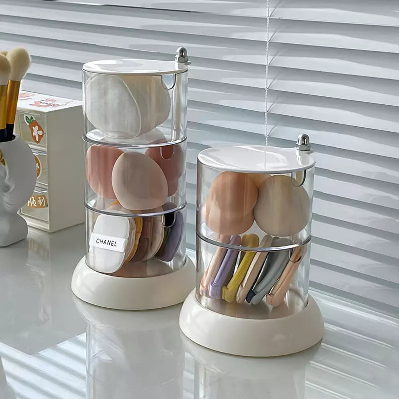 Porta Esponja de Maquiagem Organizadora para Cosméticos