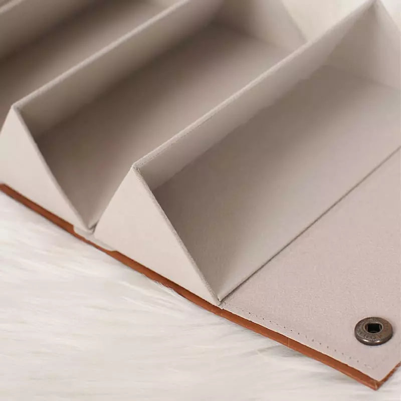 Porta Óculos e Organizador com 6 Divisórias - Acessório Prático para Armazenamento