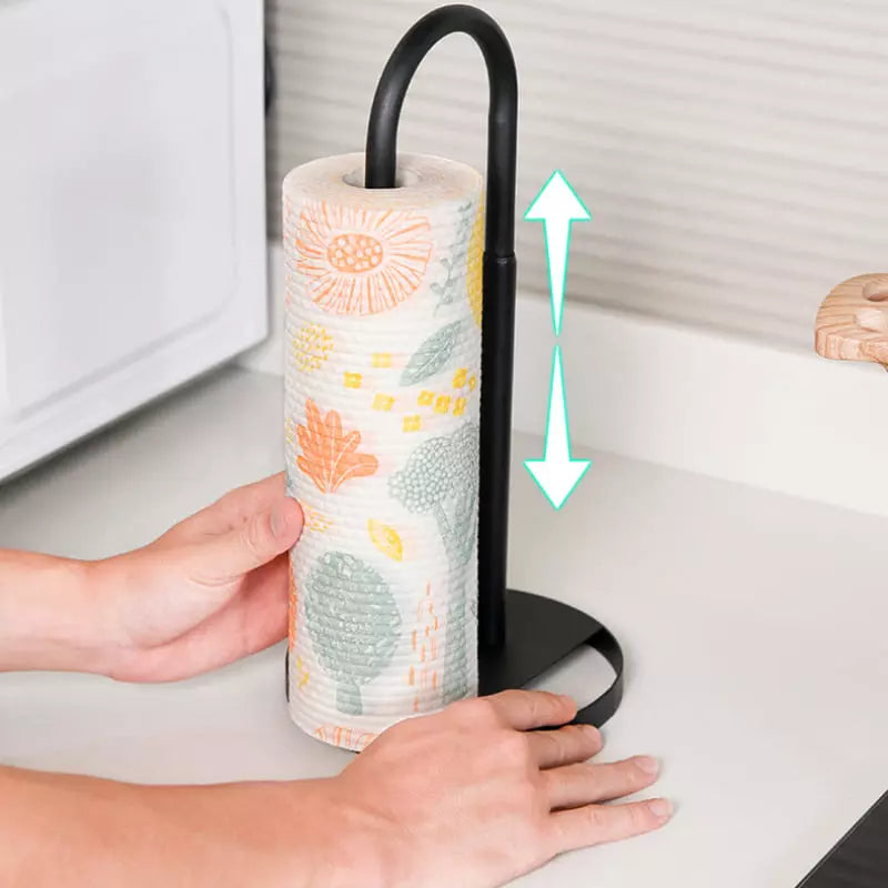 Porta Papel Toalha de Mesa para Guardanapo de Rolo - Suporte Prático e Elegante