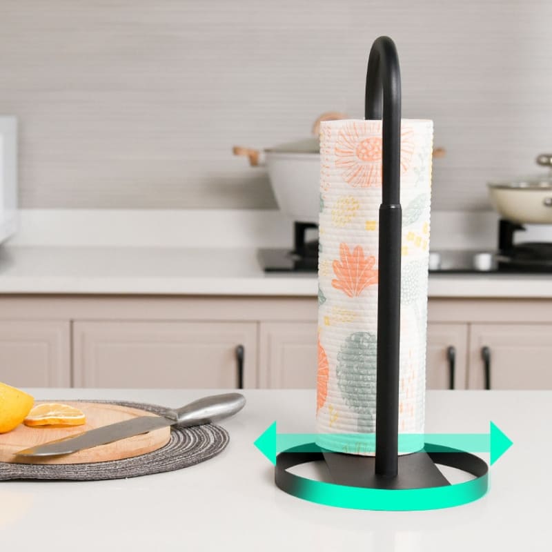 Porta Papel Toalha de Mesa para Guardanapo de Rolo - Suporte Prático e Elegante
