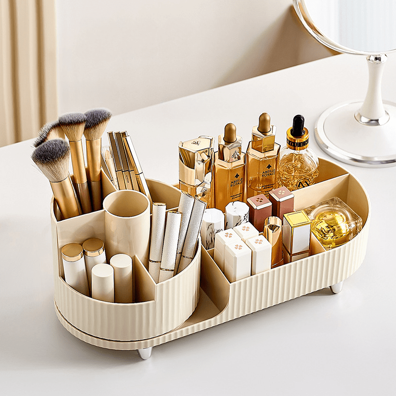 Porta Pincel e Organizador de Maquiagem - Acessório Prático para Beleza