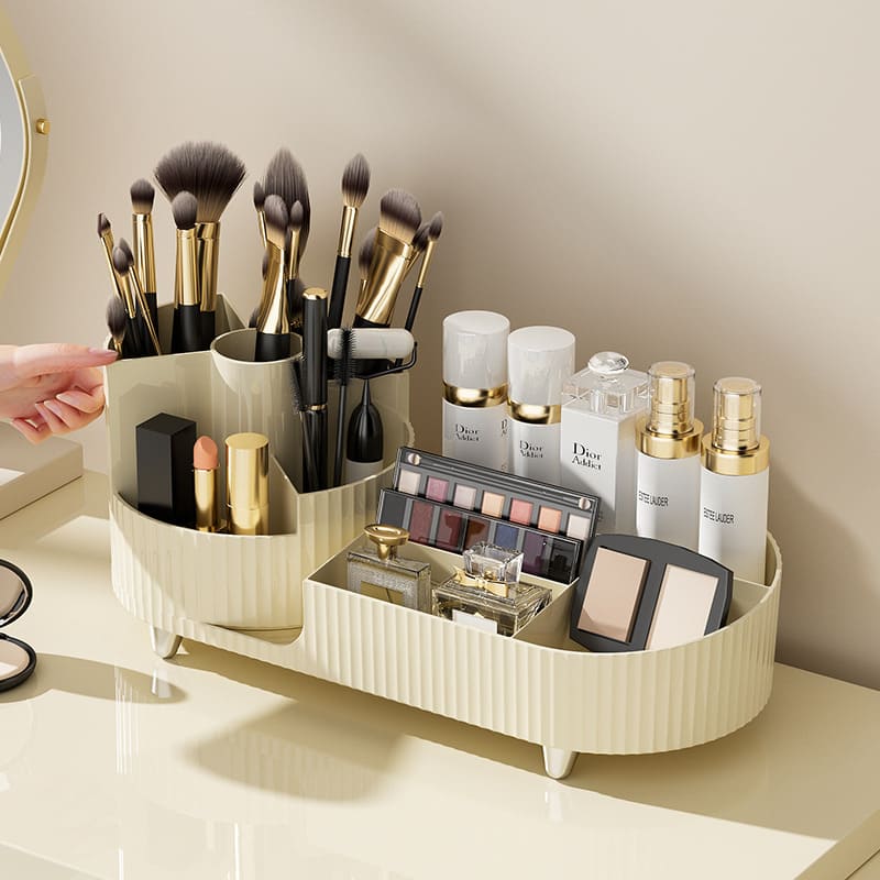Porta Pincel e Organizador de Maquiagem - Acessório Prático para Beleza