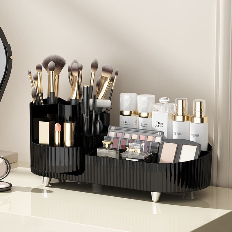 Porta Pincel e Organizador de Maquiagem - Acessório Prático para Beleza