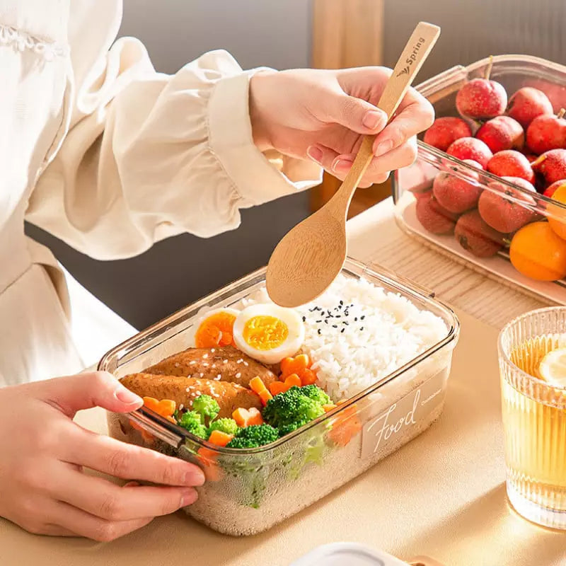 Pote Hermético com Tampa e Selador a Vácuo para Armazenamento de Alimentos