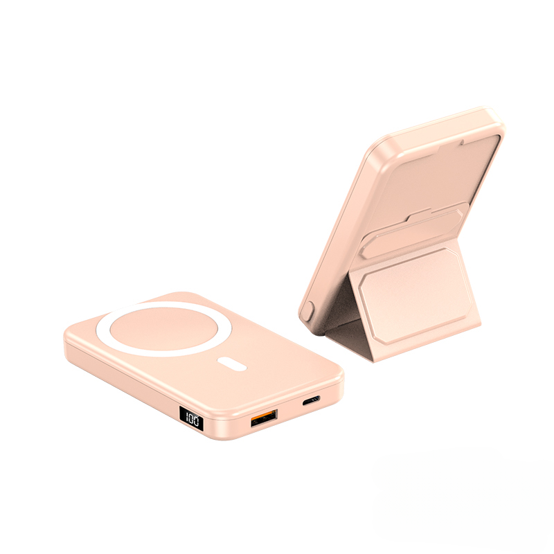 Power Bank MagSafe 10000mAh com Suporte Dobrável e Portabilidade