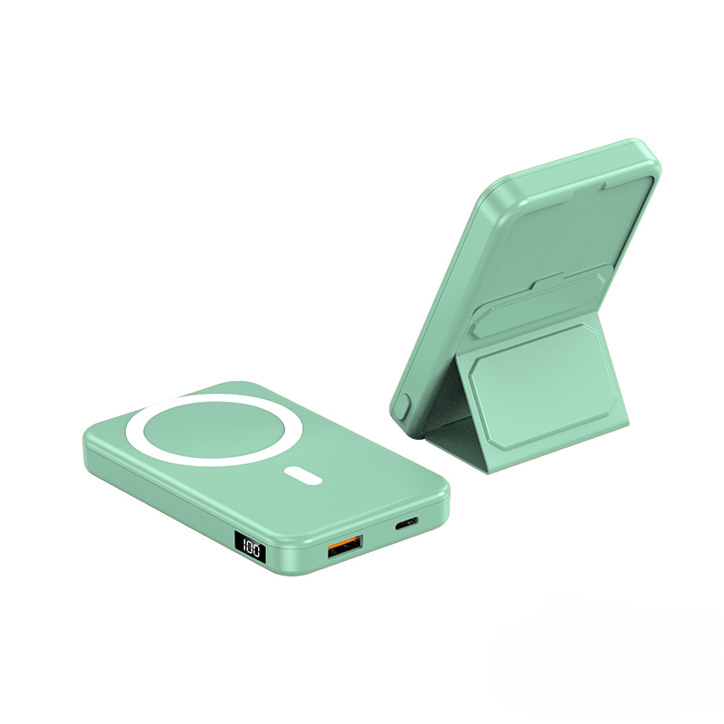Power Bank MagSafe 10000mAh com Suporte Dobrável e Portabilidade