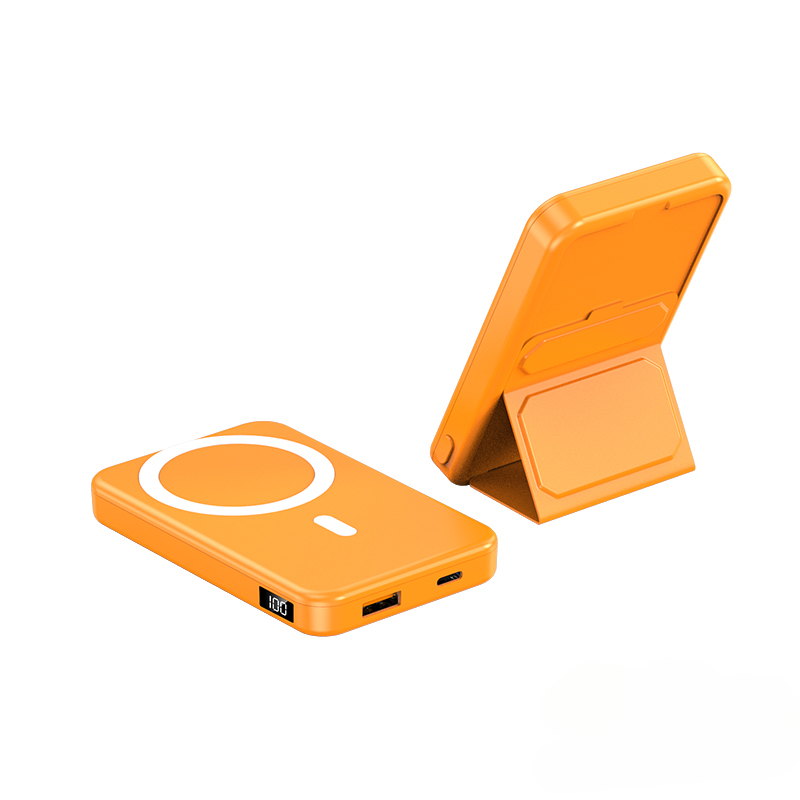 Power Bank MagSafe 10000mAh com Suporte Dobrável e Portabilidade