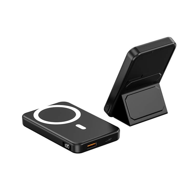 Power Bank MagSafe 10000mAh com Suporte Dobrável e Portabilidade