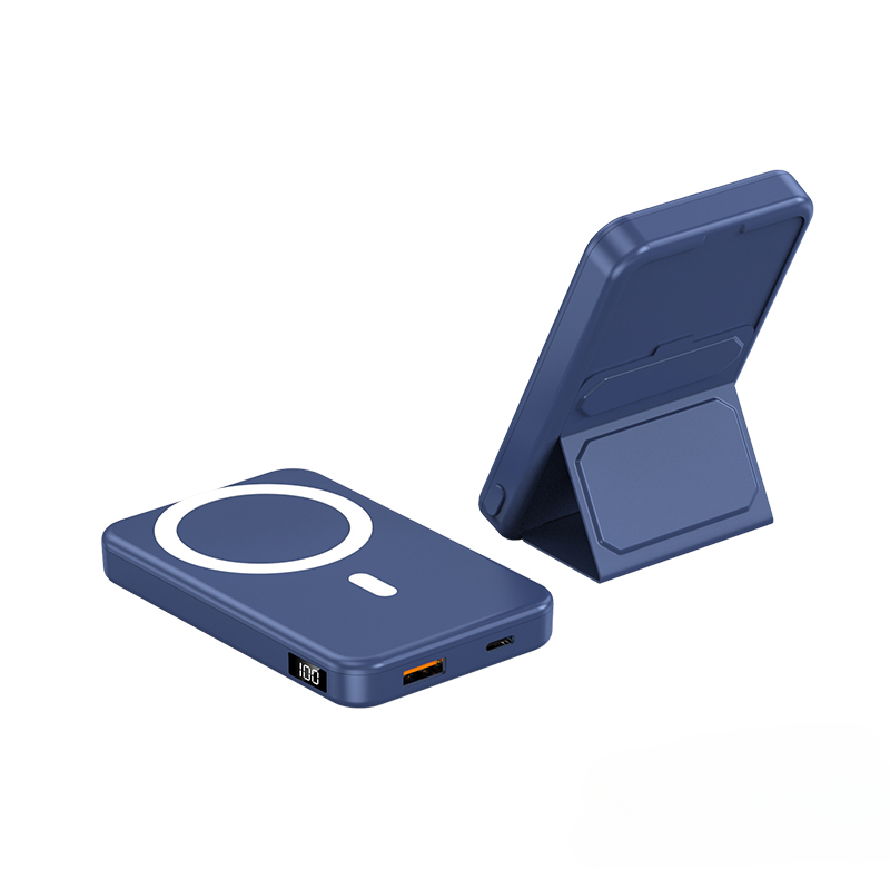 Power Bank MagSafe 10000mAh com Suporte Dobrável e Portabilidade