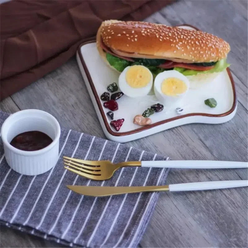 Prato de Torrada Bom Dia - Ideal para Café da Manhã