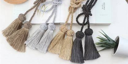 Prendedor de Cortina Decorativo para Cortinas e Persianas - Acessório Prático e Elegante