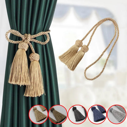 Prendedor de Cortina Decorativo para Cortinas e Persianas - Acessório Prático e Elegante