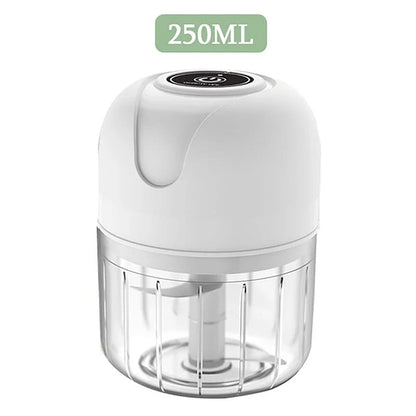 Processador de Alimentos Mini Elétrico Portátil USB - Ideal para Cozinha