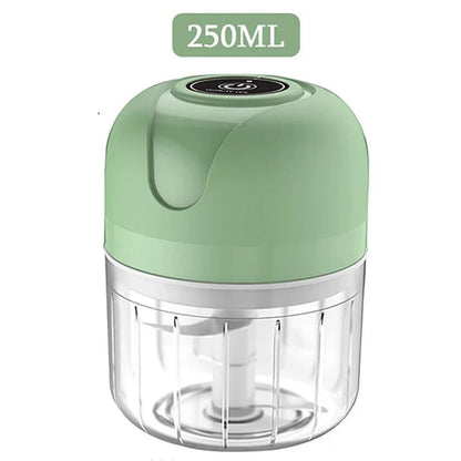 Processador de Alimentos Mini Elétrico Portátil USB - Ideal para Cozinha