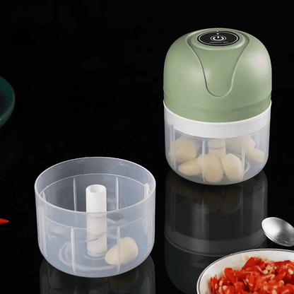 Processador de Alimentos Mini Elétrico Portátil USB - Ideal para Cozinha