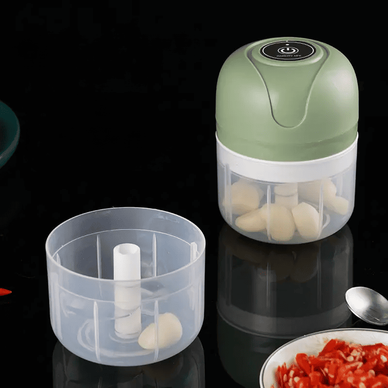 Processador de Alimentos Mini Elétrico Portátil USB - Ideal para Cozinha
