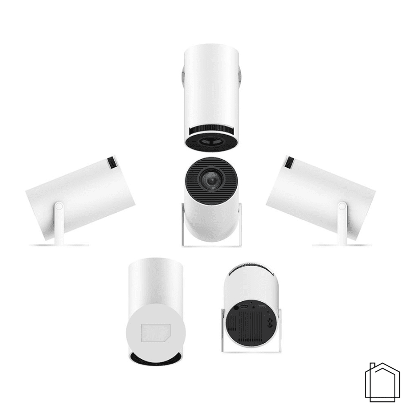 Projetor Portátil 4K Ultra HD 1080p para Cinema em Casa