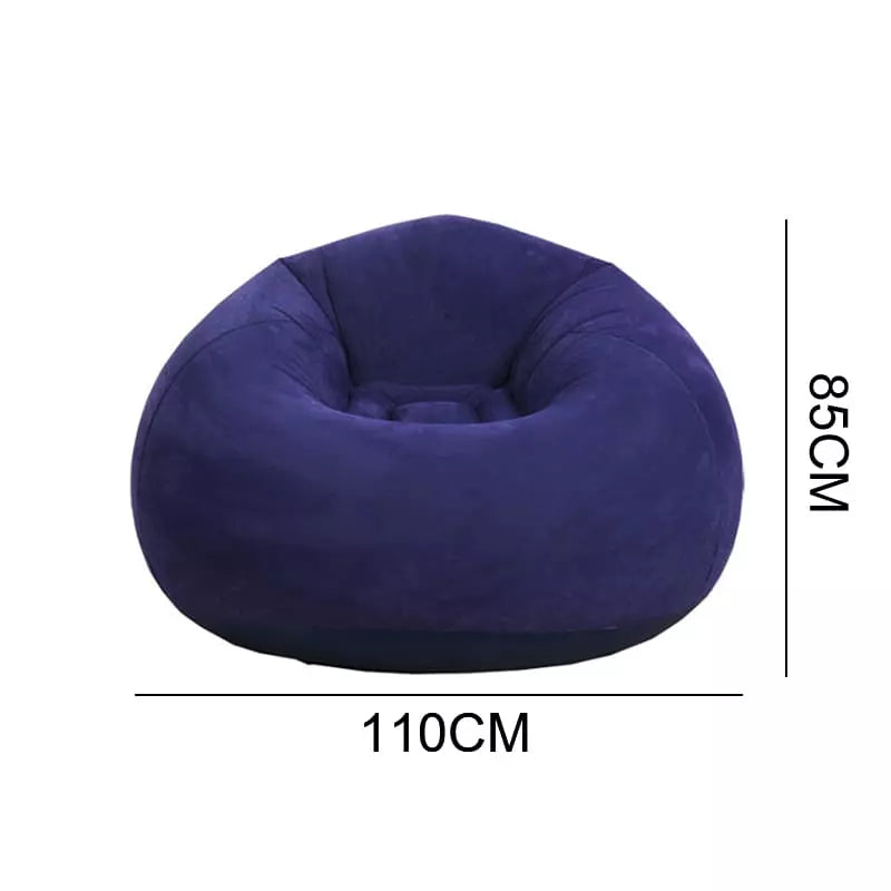 Puff Inflável Redondo para Sala - Conforto e Estilo