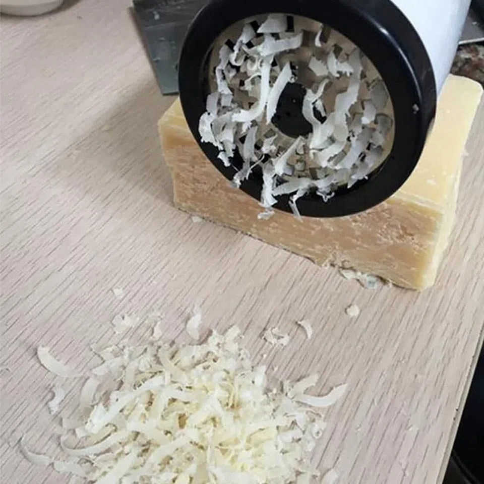 Ralador de Queijo em Aço Inoxidável - Utensílio de Cozinha para Ralar Queijo