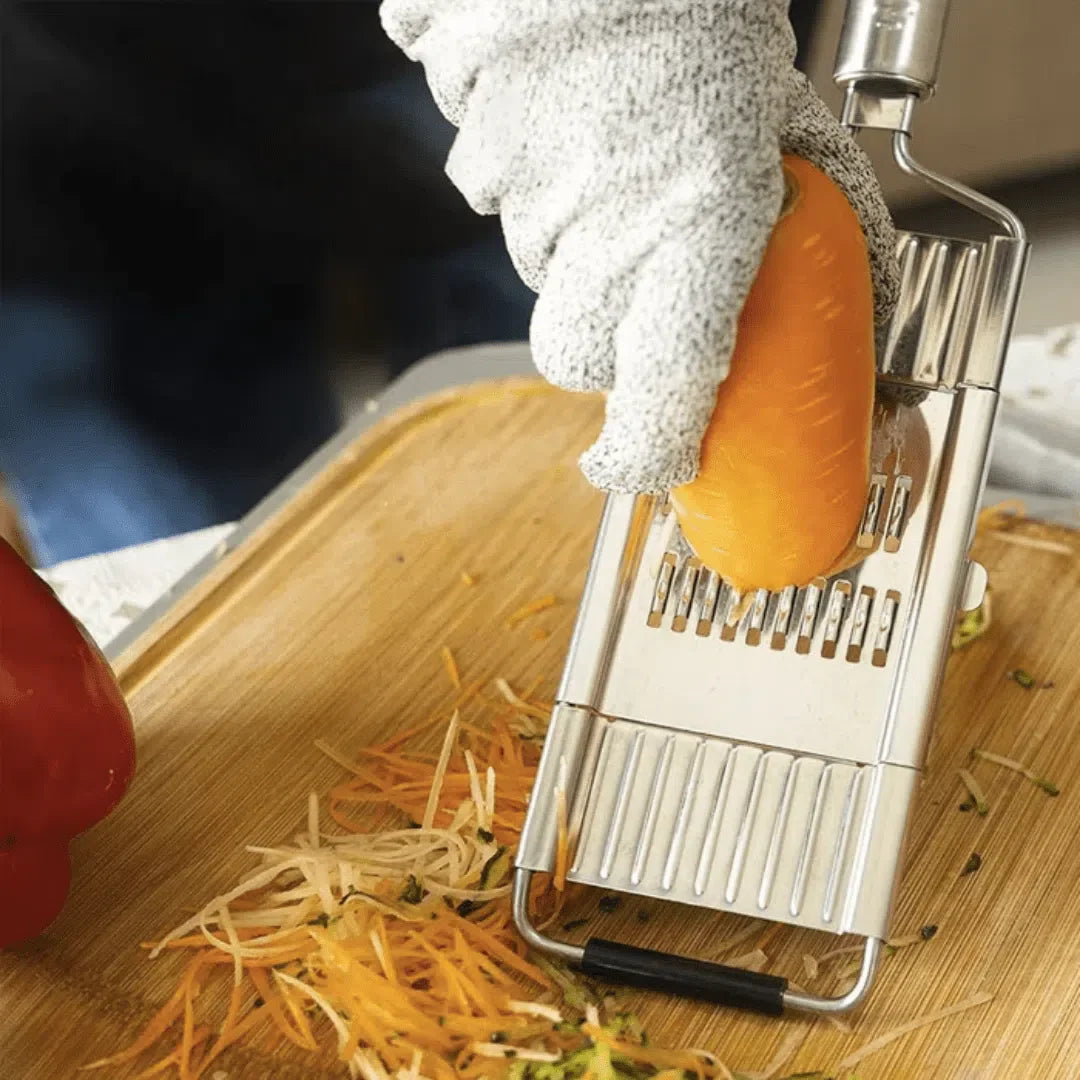 Ralador e Fatiador de Legumes Multifuncional - Utensílio de Cozinha Prático