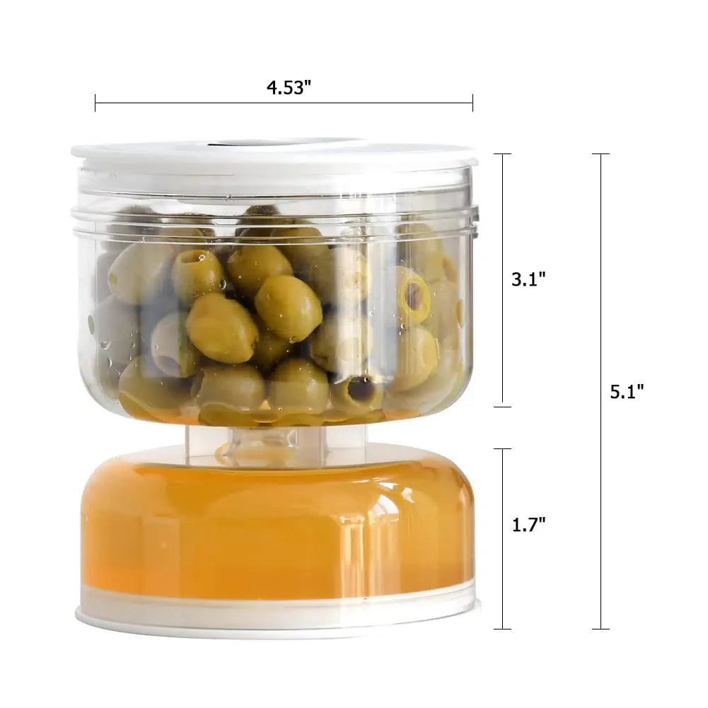Recipiente de Armazenamento para Alimentos - Pote Hermético para Conservação