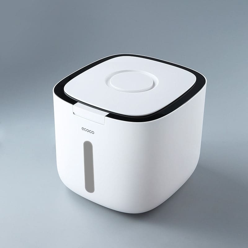 Recipiente para Armazenamento de Alimentos com Tampa Automática