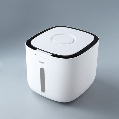 Recipiente para Armazenamento de Alimentos com Tampa Automática