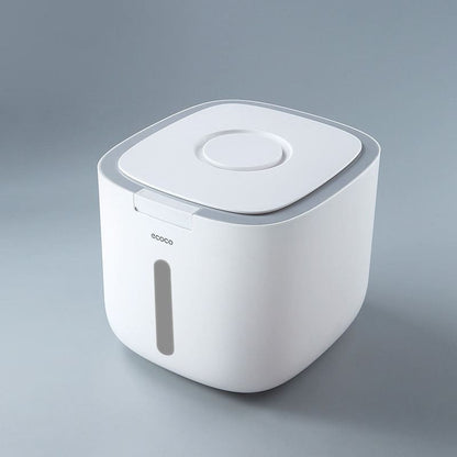 Recipiente para Armazenamento de Alimentos com Tampa Automática