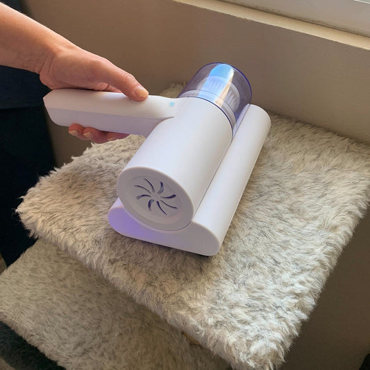 Removedor de Ácaros Sem Fio USB com Luz Ultravioleta - Eficácia na Limpeza