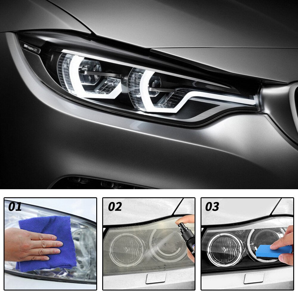 Restaurador de Faróis Automotivos - Promoção Compre 1 e Leve 2