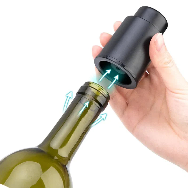 Rolha a Vácuo para Conservação de Vinho em Garrafa