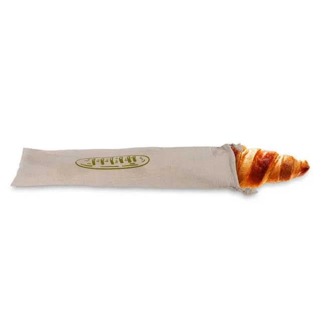 Saco Reutilizável para Armazenamento de Pães e Alimentos - Ideal para Manter a Frescura