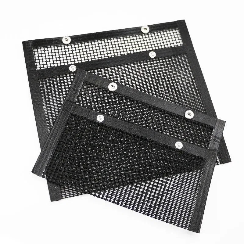 Saco de Malha Antiaderente para Churrasco - Ideal para Grelhar Alimentos