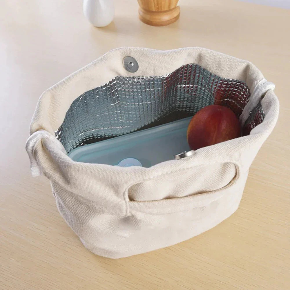 Sacola Térmica com Estampa de Borboletas - Isolante Térmico para Alimentos e Bebidas