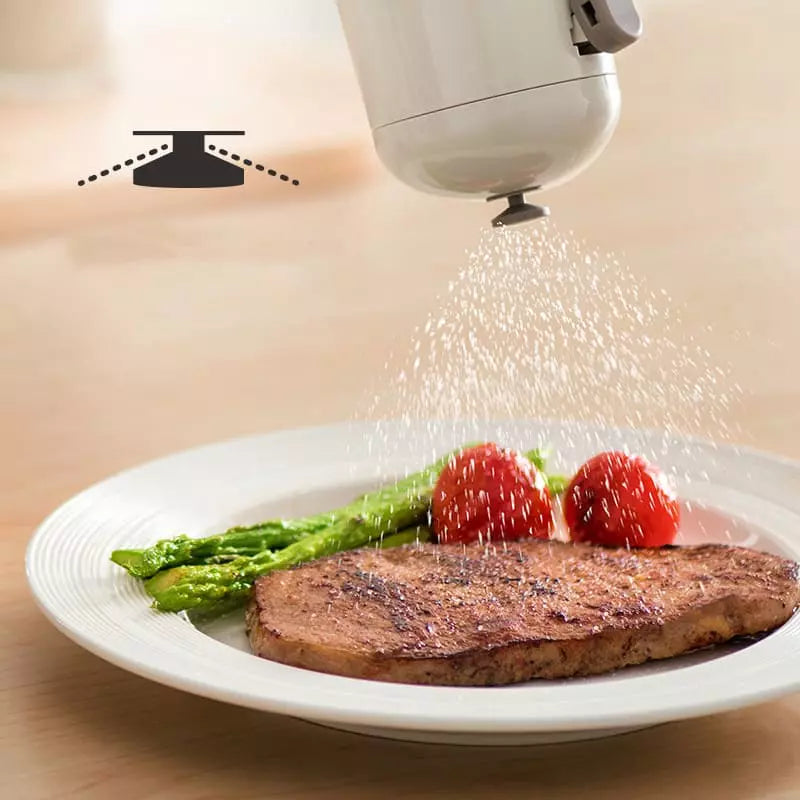 Saleiro Porta Sal e Temperos com Medidor - Utensílio de Cozinha Prático