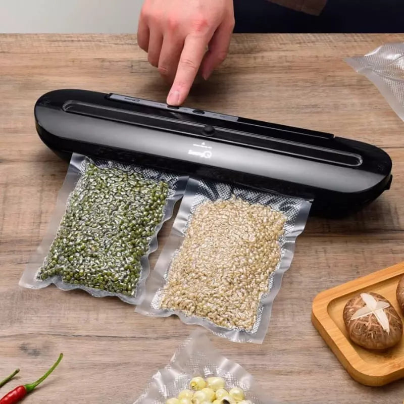Seladora a Vácuo Doméstica Portátil - Ideal para Conservação de Alimentos