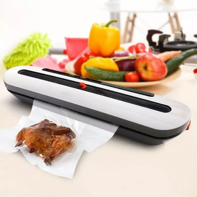 Seladora a Vácuo Doméstica Portátil - Ideal para Conservação de Alimentos