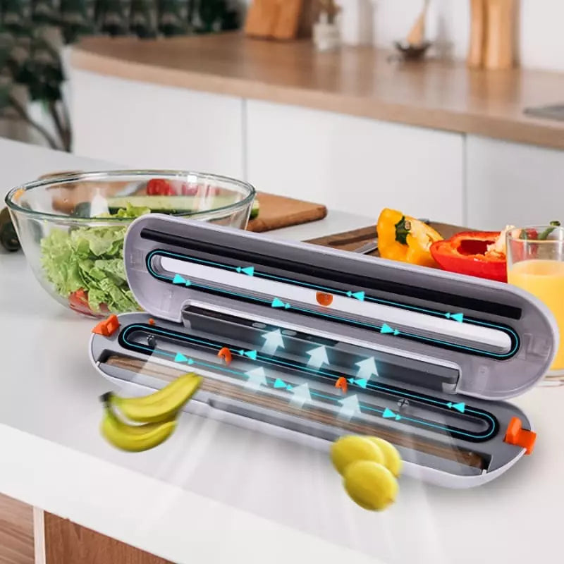 Seladora a Vácuo Doméstica Portátil - Ideal para Conservação de Alimentos