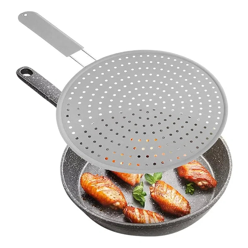 Tela de Silicone Antiaderrapante para Frigideiras